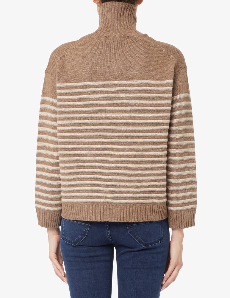 Rinascente Collection Boxy striped crew-neck sweater - picture 3 Rinascente Collection Boxy striped crew-neck sweater - picture 3