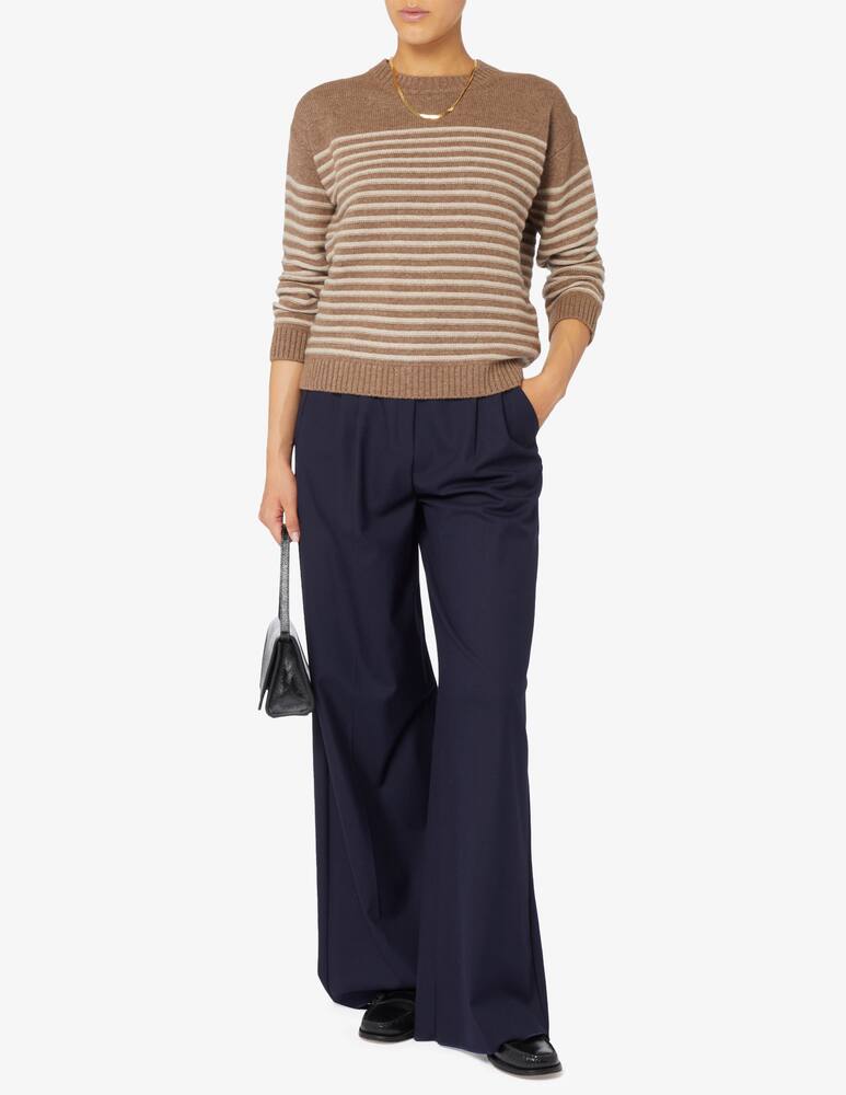 rinascente Rinascente Collection Boxy striped crew-neck sweater