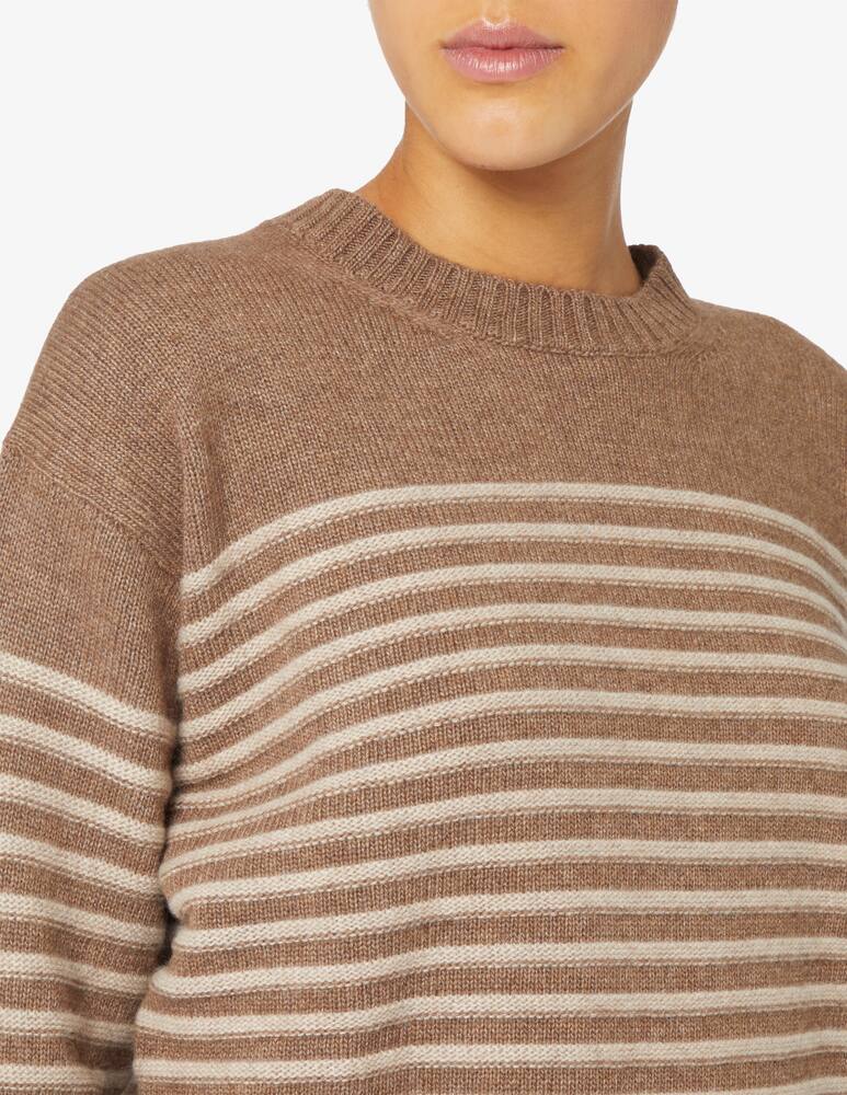 rinascente Rinascente Collection Boxy striped crew-neck sweater