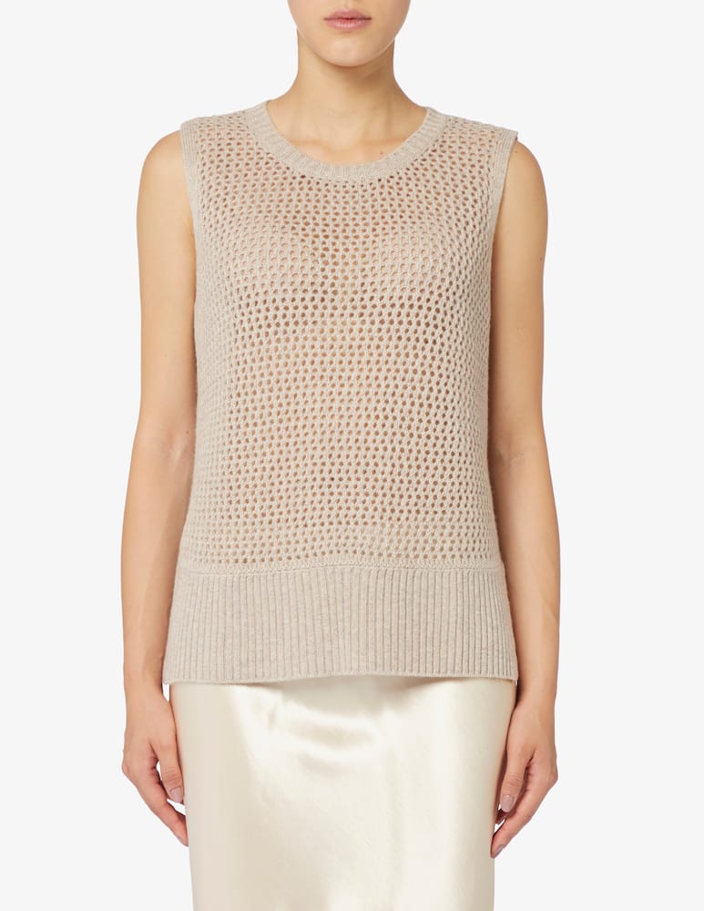 Rinascente Collection Crew neck gillet - picture 1 Rinascente Collection Crew neck gillet - picture 1