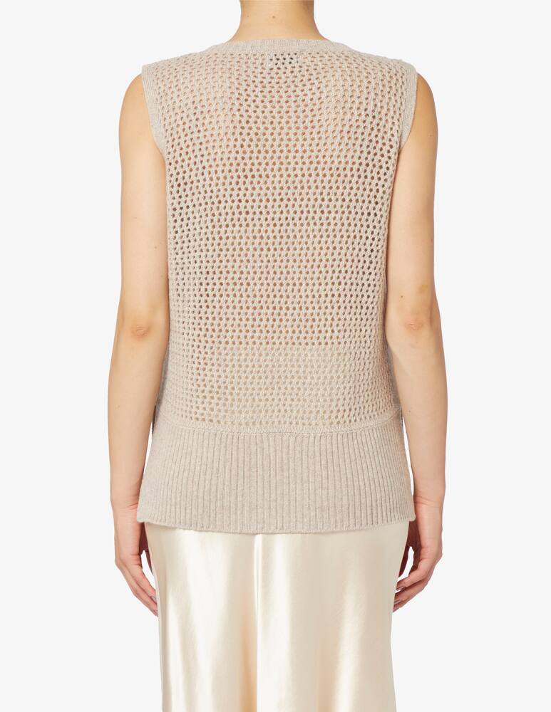 Rinascente Collection Crew neck gillet - picture 3 Rinascente Collection Crew neck gillet - picture 3