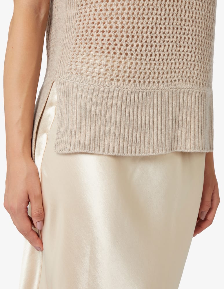 Rinascente Collection Crew neck gillet - picture 4 Rinascente Collection Crew neck gillet - picture 4