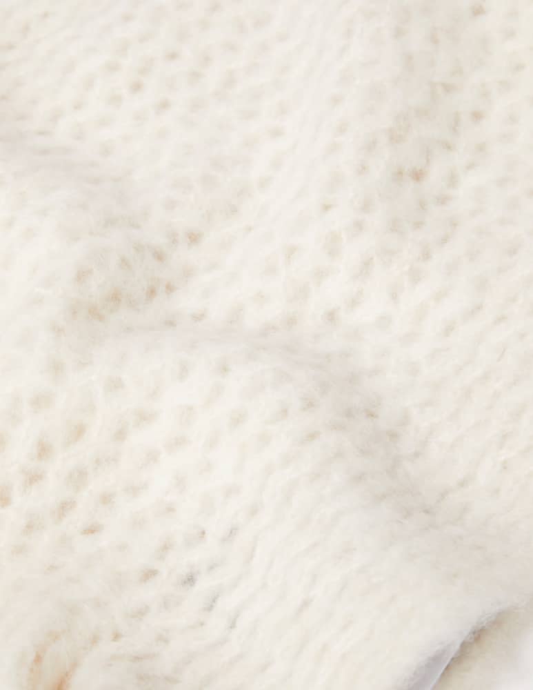 Rinascente Collection Sciarpa crochet 30x220 frange Gaten - immagine 2 Rinascente Collection Sciarpa crochet 30x220 frange Gaten - immagine 2