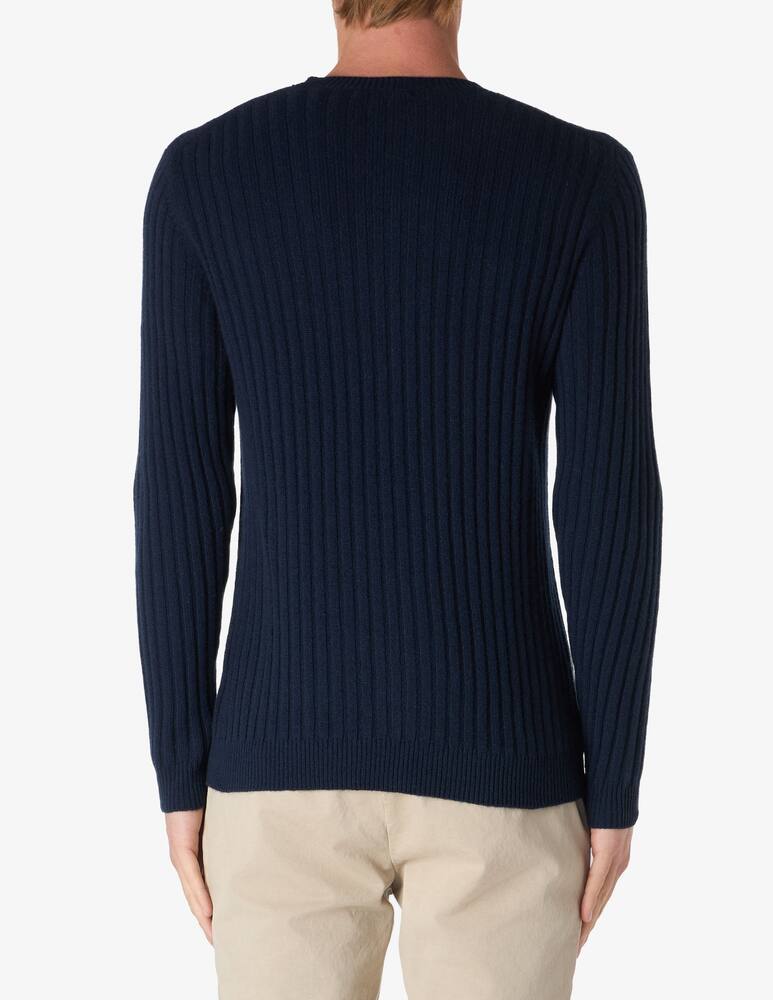 rinascente Pure Cashmere F7 ribbed cashmere jumper