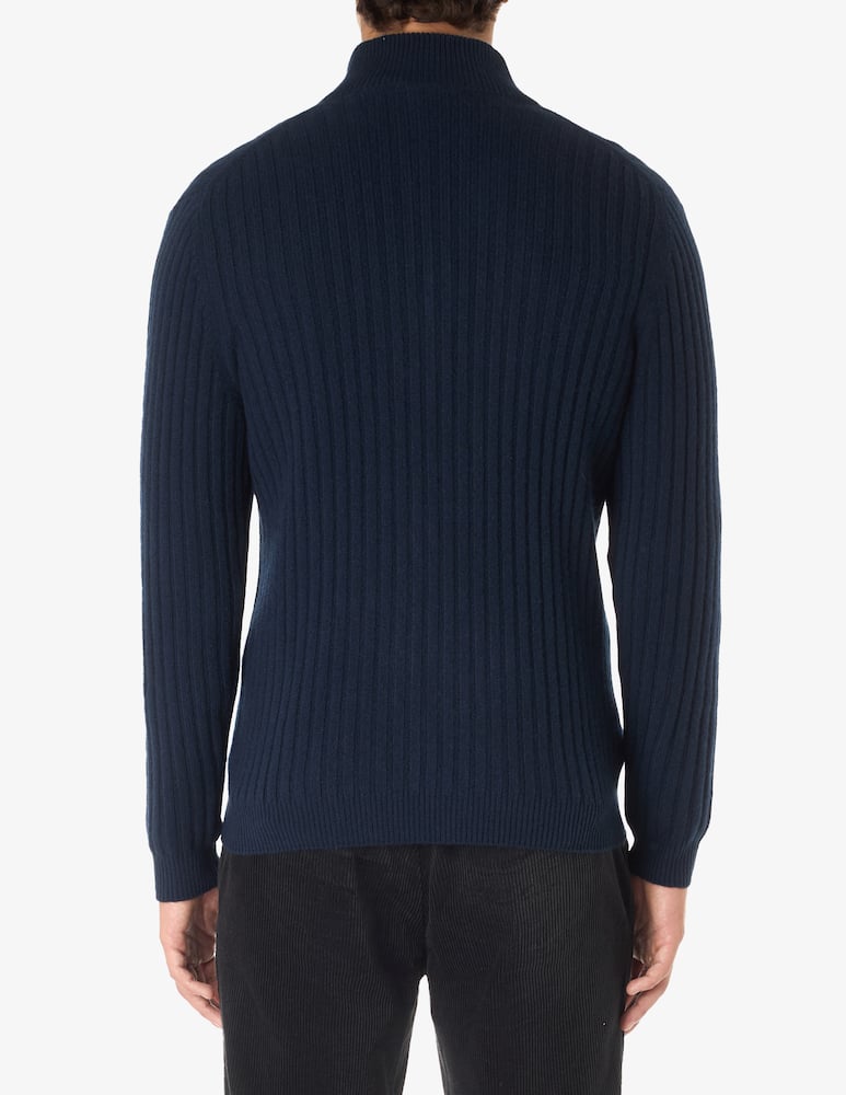 rinascente Pure Cashmere F7 cashmere half zipper jumper