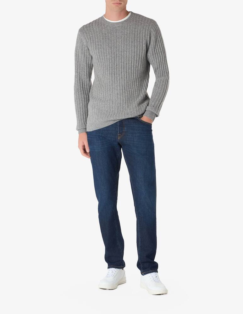 rinascente Pure Cashmere F7 ribbed cashmere jumper