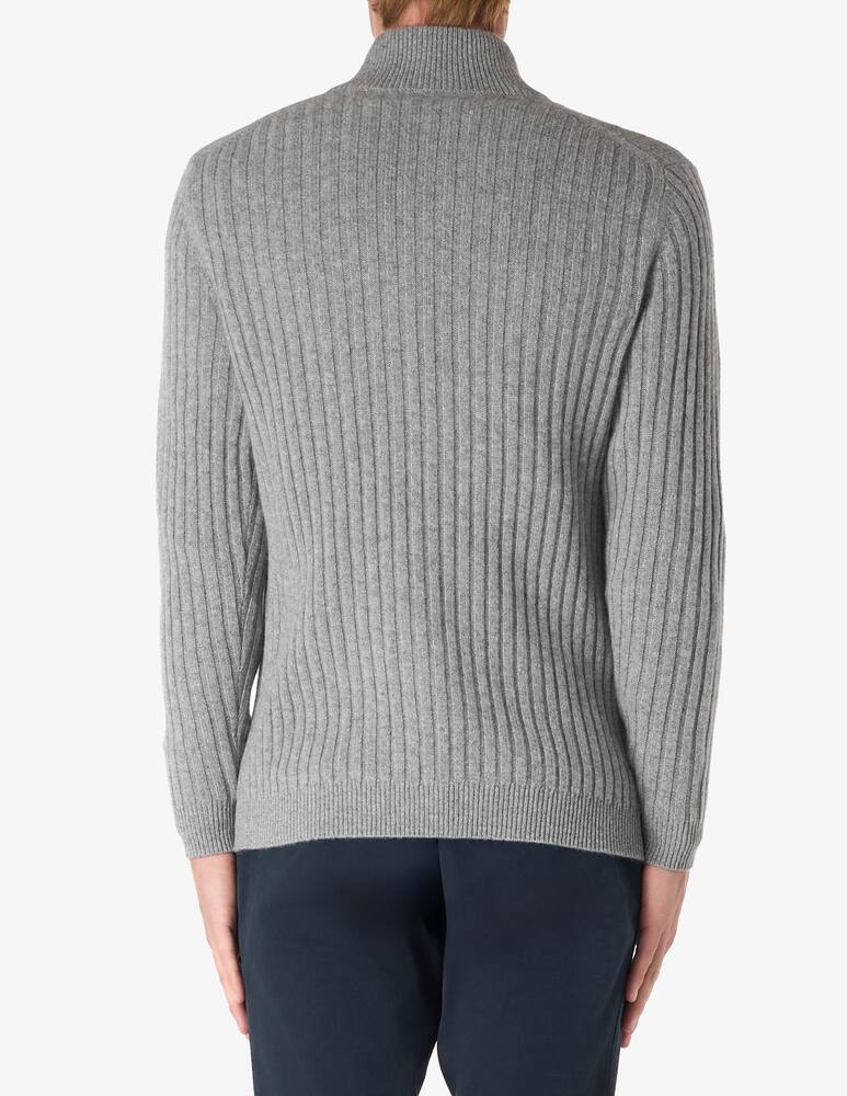 rinascente Pure Cashmere F7 cashmere half zipper jumper
