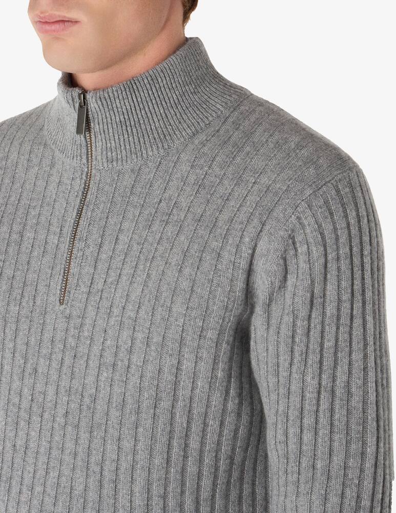 rinascente Pure Cashmere F7 cashmere half zipper jumper