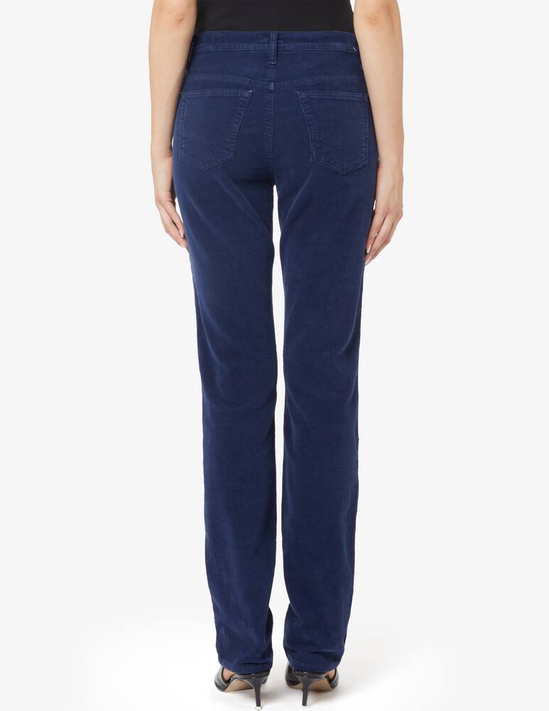 rinascente Elizabeth Ascot Pantaloni slim fit 5 tasche velluto