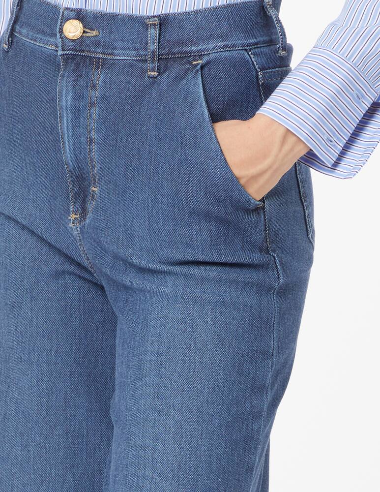 rinascente Elizabeth Ascot American pocket palazzo jeans