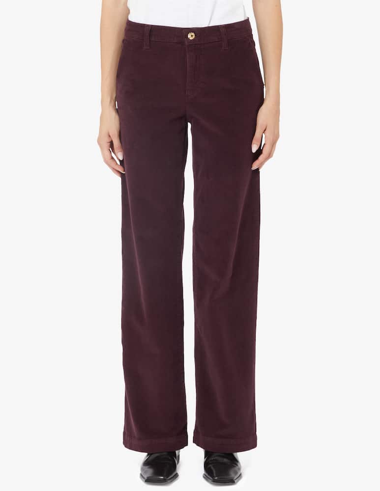 Elizabeth Ascot Pantaloni a gamba larga america velluto - immagine 1 Elizabeth Ascot Pantaloni a gamba larga america velluto - immagine 1