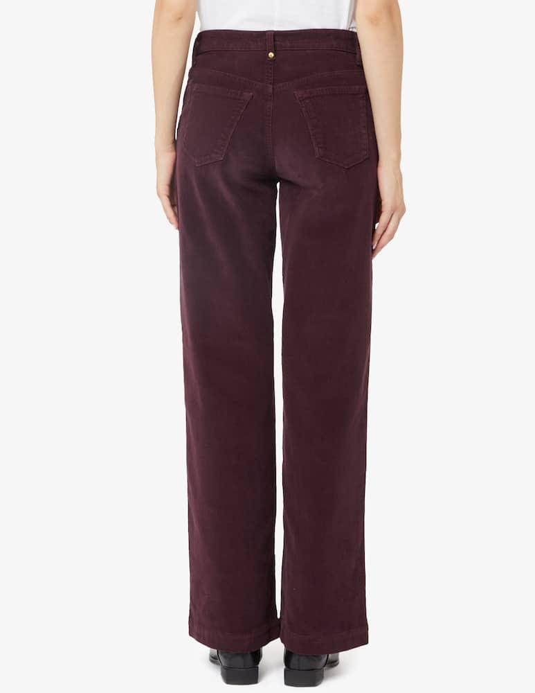 Elizabeth Ascot Pantaloni a gamba larga america velluto - immagine 3 Elizabeth Ascot Pantaloni a gamba larga america velluto - immagine 3