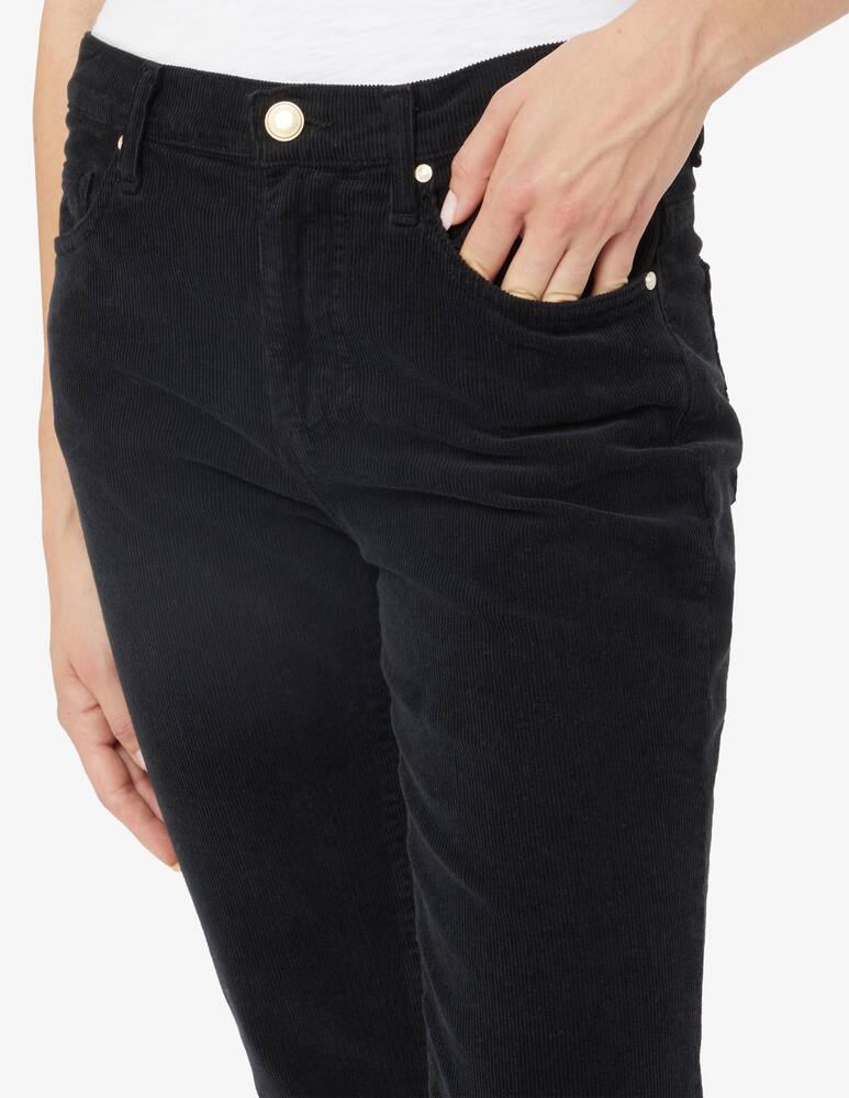 rinascente Elizabeth Ascot Pantaloni slim fit 5 tasche velluto