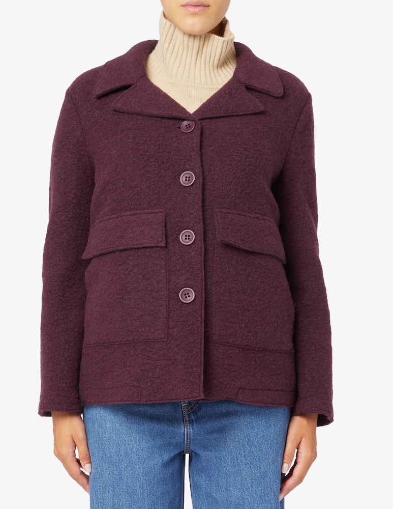 Elizabeth Ascot Caban lana cotta - immagine 1 Elizabeth Ascot Caban lana cotta - immagine 1