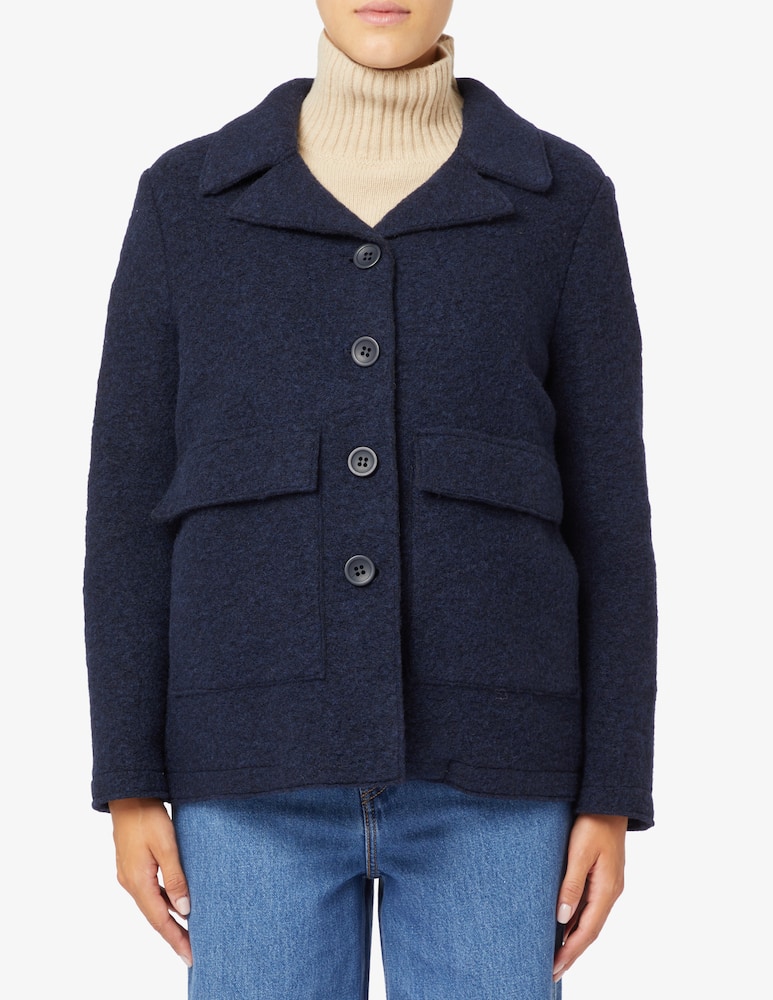 Elizabeth Ascot Caban lana cotta - immagine 1 Elizabeth Ascot Caban lana cotta - immagine 1