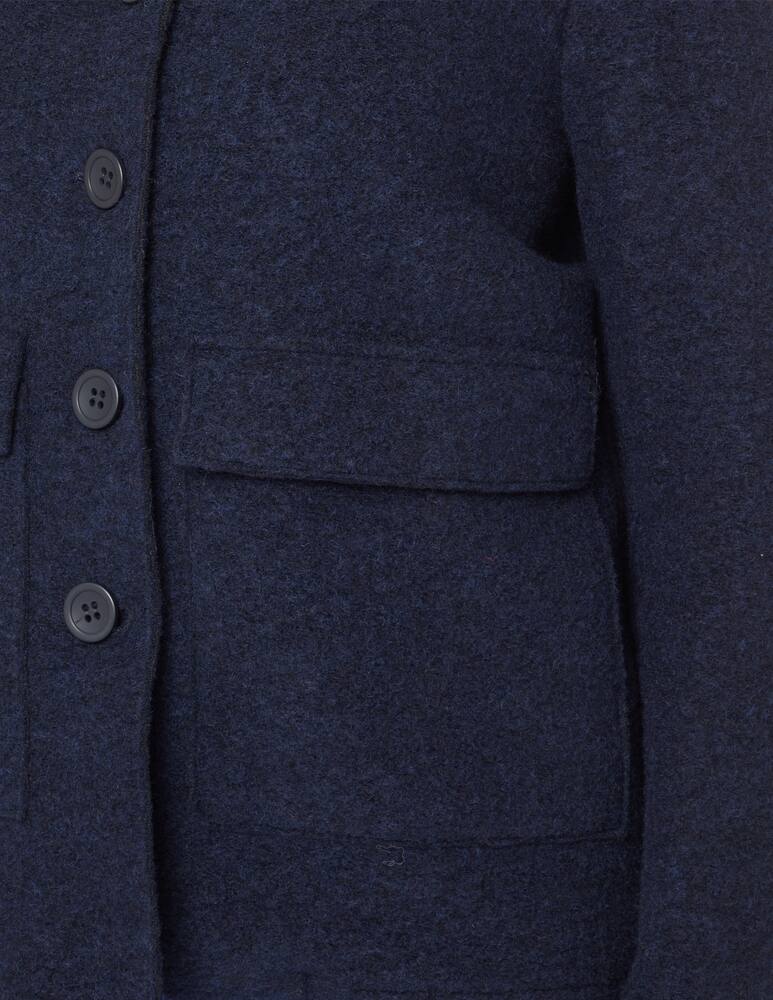 rinascente Elizabeth Ascot Caban lana cotta