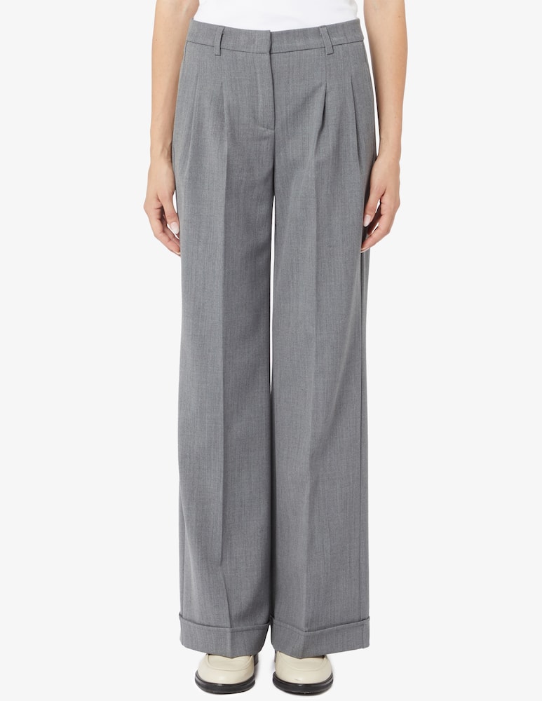 24.7 Studio Pantalone a palazzo con pence - immagine 1 24.7 Studio Pantalone a palazzo con pence - immagine 1