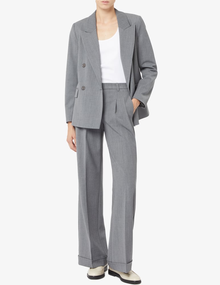 24.7 Studio Pantalone a palazzo con pence - immagine 2 24.7 Studio Pantalone a palazzo con pence - immagine 2