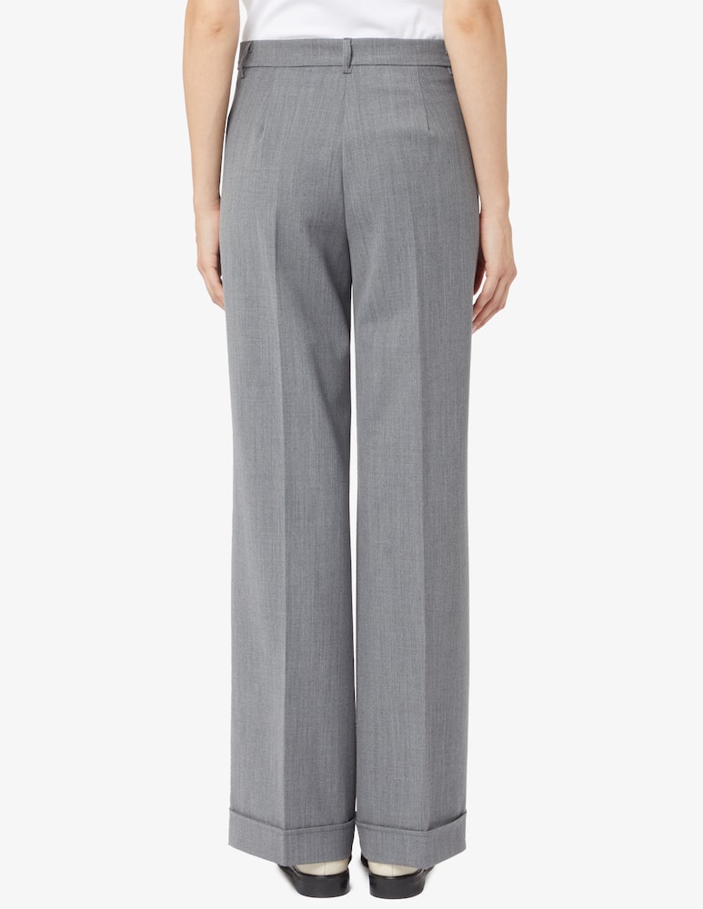 24.7 Studio Pantalone a palazzo con pence - immagine 3 24.7 Studio Pantalone a palazzo con pence - immagine 3