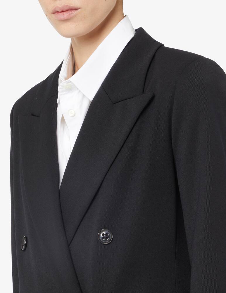 rinascente 24.7 Studio Giacca doppiopetto lungo in misto lana