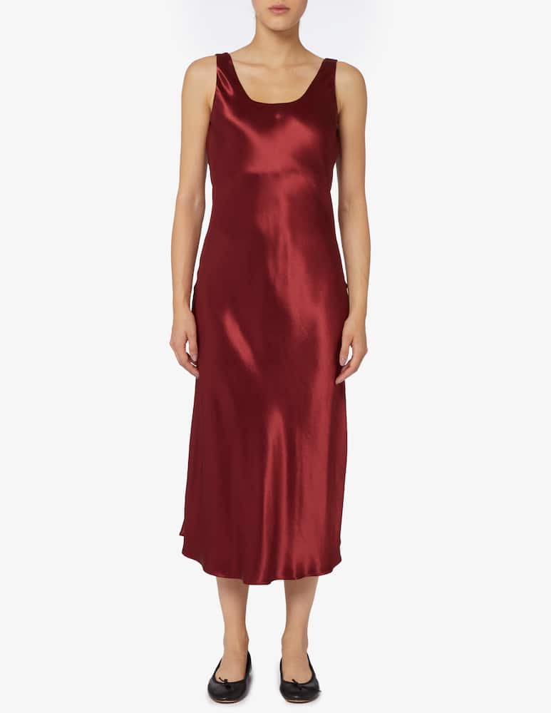 24.7 Studio Vestito slip lungo in viscosa - immagine 1