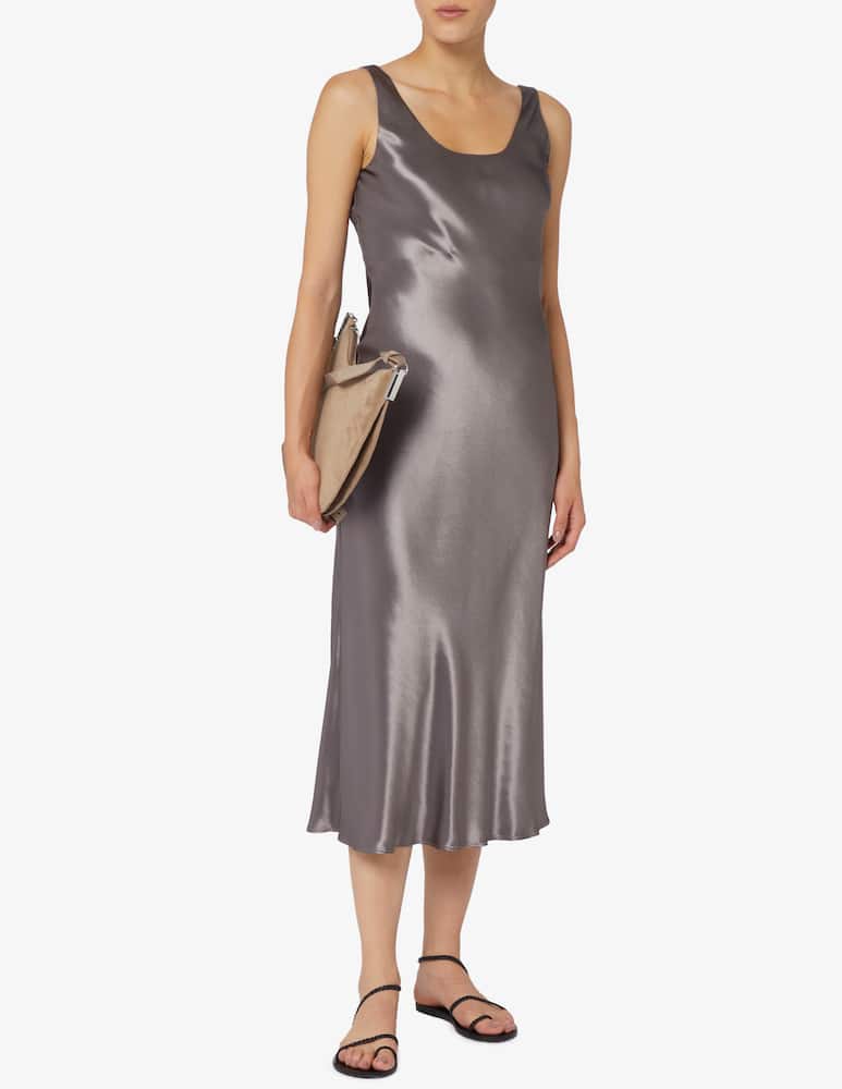 24.7 Studio Vestito slip lungo in viscosa - immagine 2 24.7 Studio Vestito slip lungo in viscosa - immagine 2