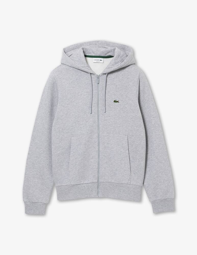 Lacoste Felpa con cappuccio e zip in pile - immagine 1 Lacoste Felpa con cappuccio e zip in pile - immagine 1