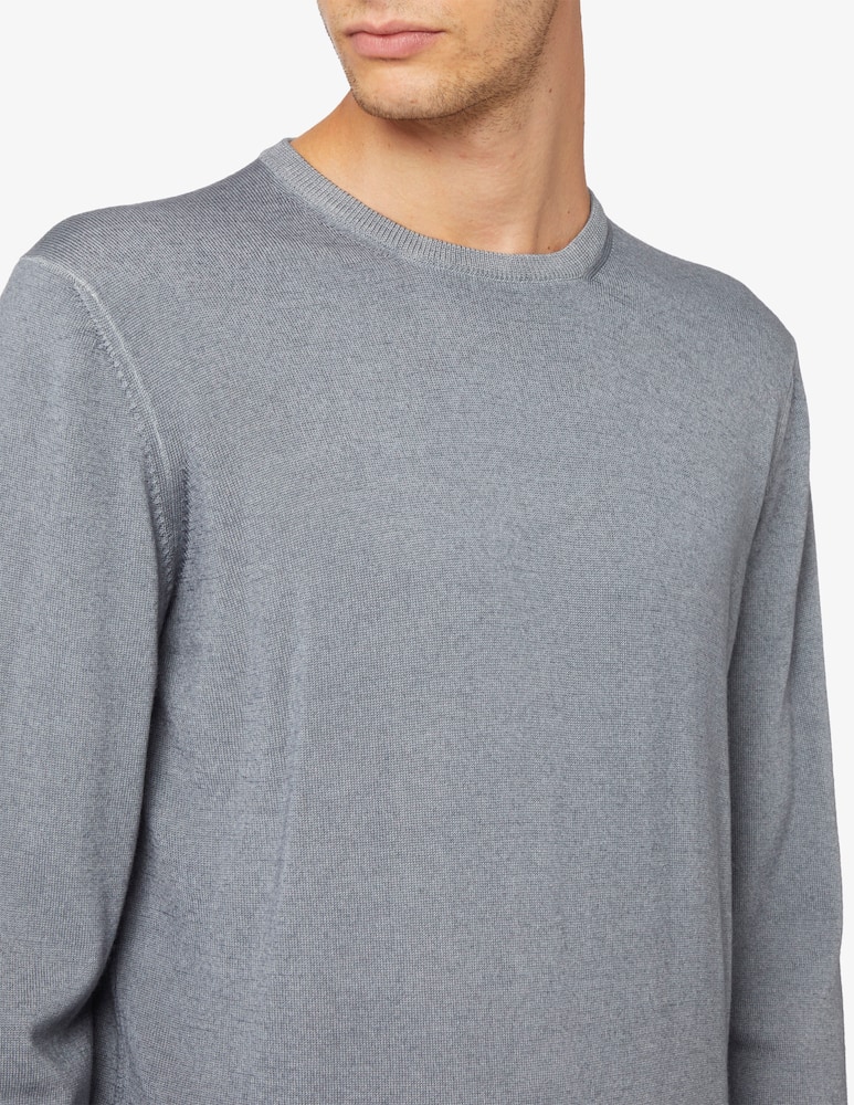 rinascente Gran Sasso Washed merino crewneck jumper