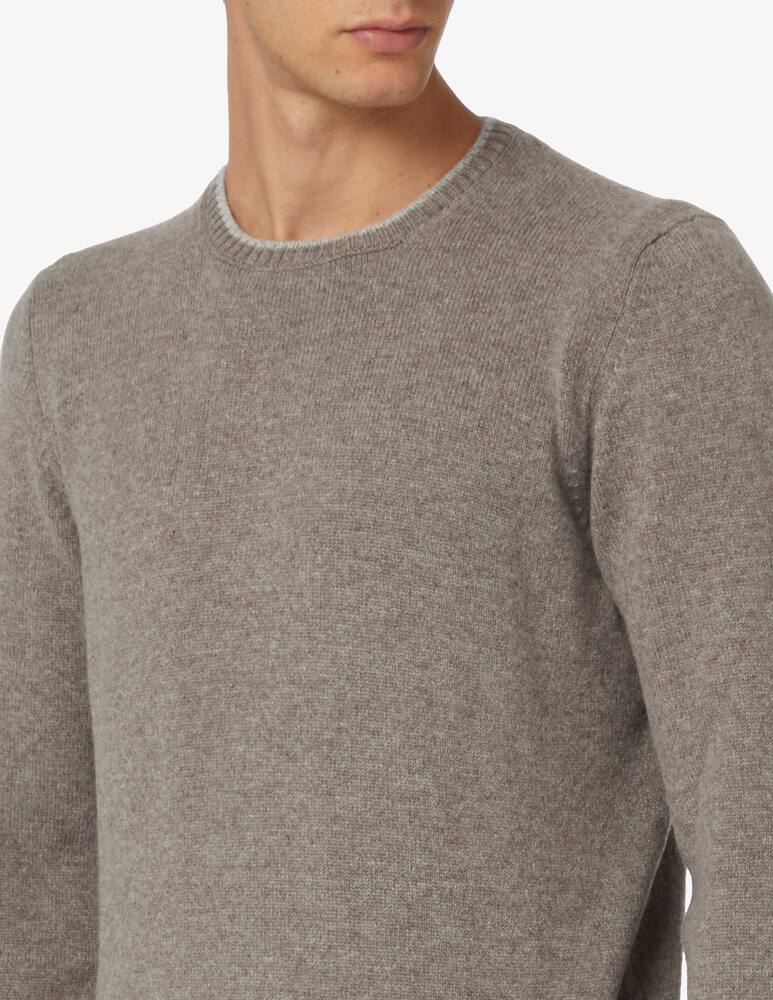 rinascente Gran Sasso Maglia girocollo geelong contrasto