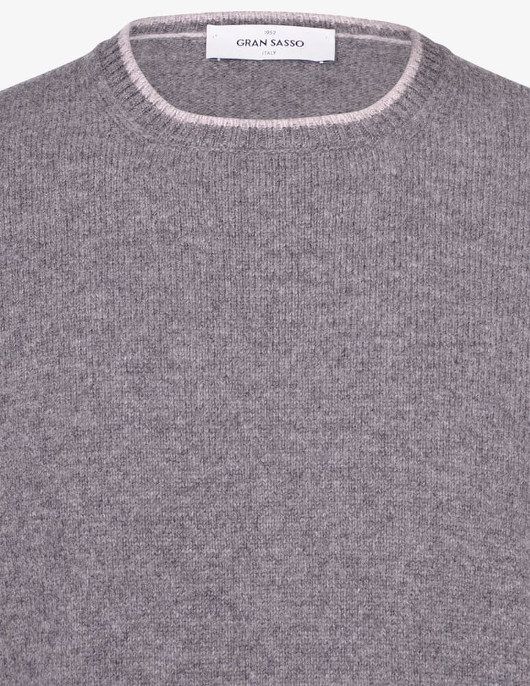 rinascente Gran Sasso Geelong contrast crewneck jumper