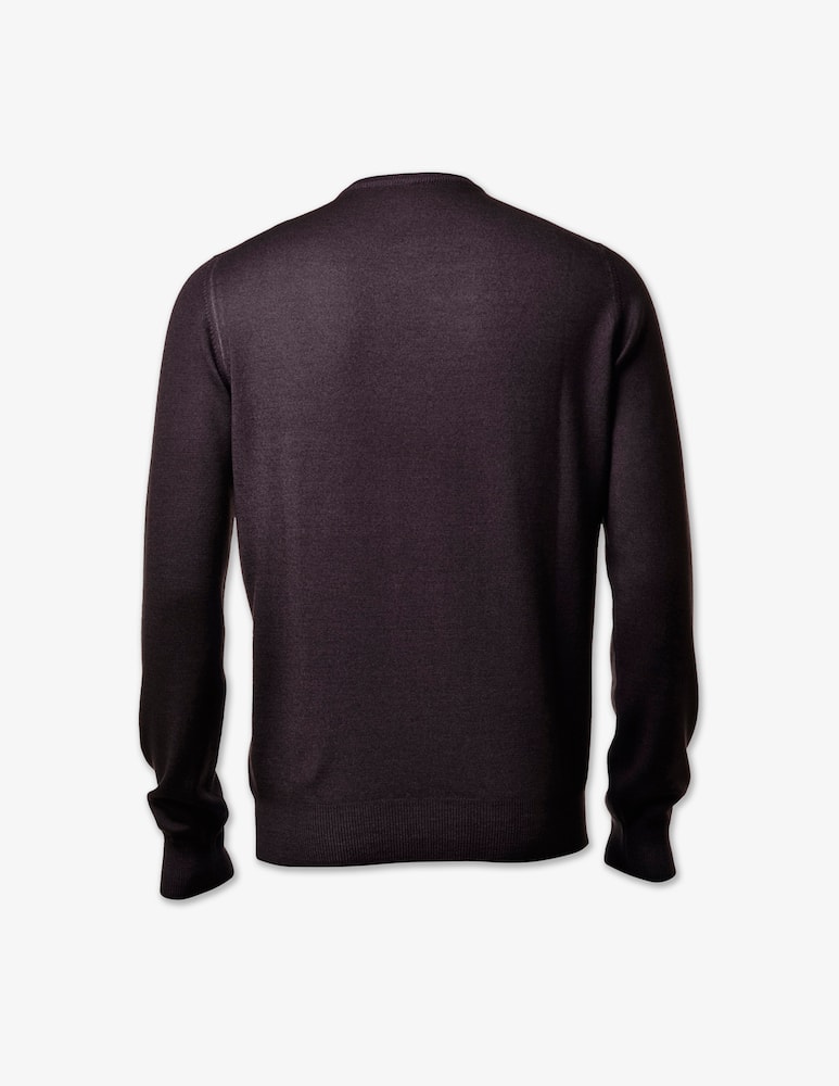 Gran Sasso Washed merino crewneck jumper - picture 2 Gran Sasso Washed merino crewneck jumper - picture 2