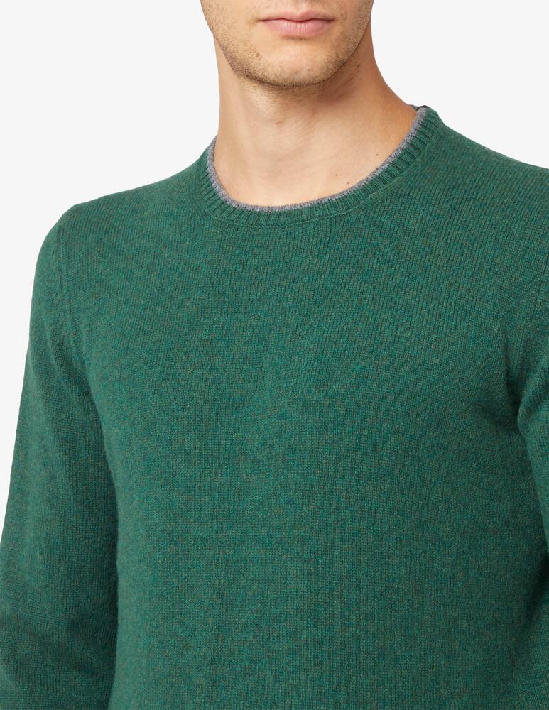 rinascente Gran Sasso Maglia girocollo geelong contrasto