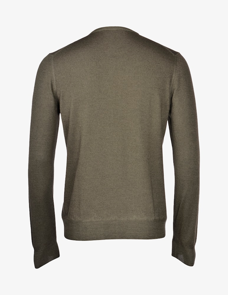 rinascente Gran Sasso Washed merino crewneck jumper