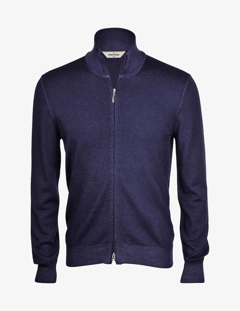 Gran Sasso Washed zip cardigan - picture 1 Gran Sasso Washed zip cardigan - picture 1