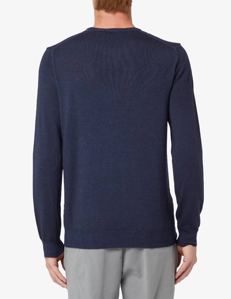 rinascente Ferrante Fin 12 washed wool sweater 