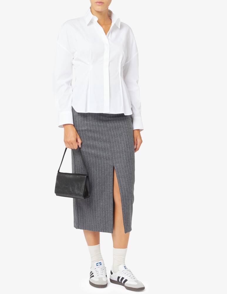 rinascente 24.7 Studio Longuette split pinstripe