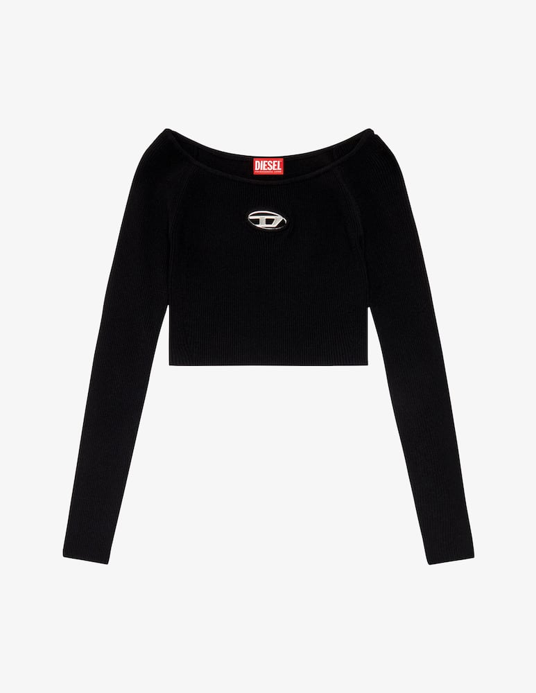 Diesel M-vera- top a maniche lunghe - immagine 1