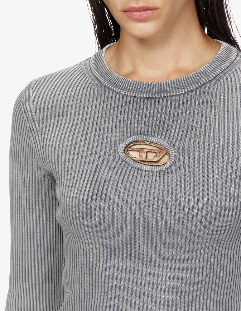 rinascente Diesel Top in costina M-valar-r