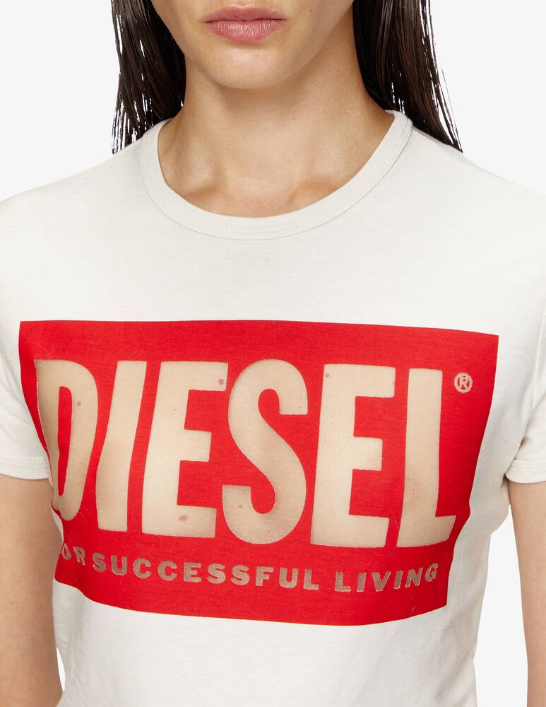 rinascente Diesel T-malun logo devore top