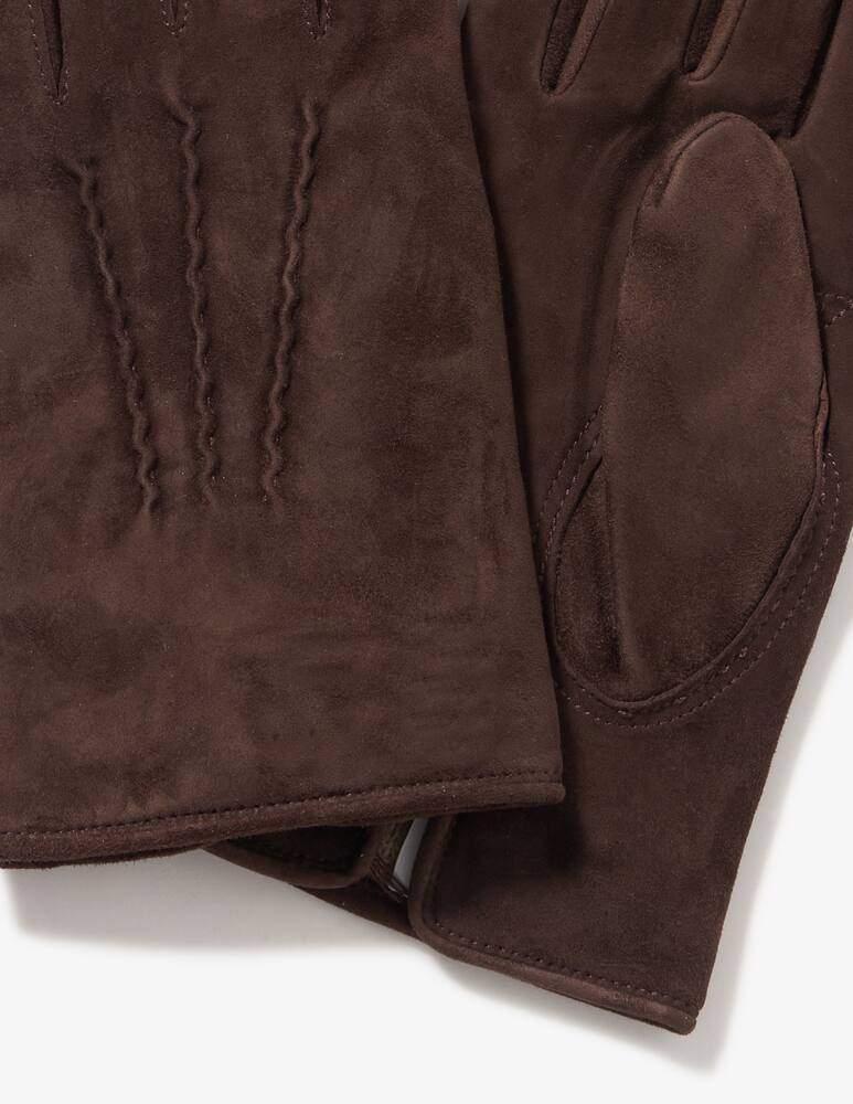 rinascente Rinascente Collection Guanti in camoscio 3 cordoni