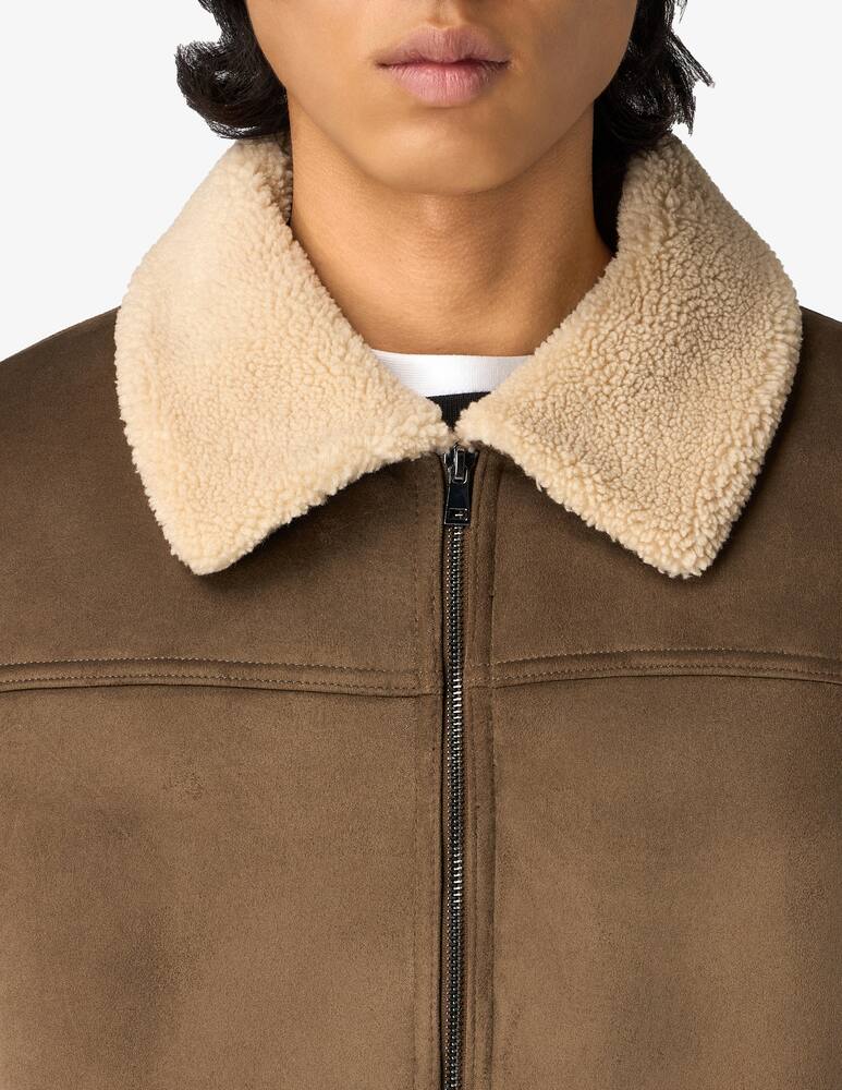 rinascente At.p.co Giacca full zip eco montone