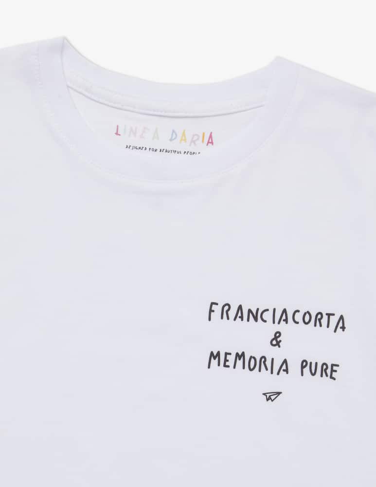 Linea Daria T-shirt Franciacorta & memoria pure - immagine 3 Linea Daria T-shirt Franciacorta & memoria pure - immagine 3