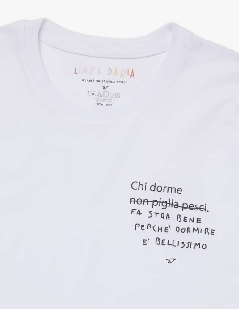 Linea Daria T-shirt Chi dorme - immagine 3 Linea Daria T-shirt Chi dorme - immagine 3