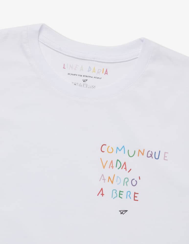 Linea Daria T-shirt Comunque vada, andrò a bere - immagine 3 Linea Daria T-shirt Comunque vada, andrò a bere - immagine 3