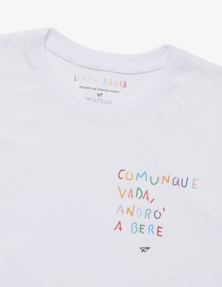rinascente Linea Daria T-shirt Comunque vada, andrò a bere