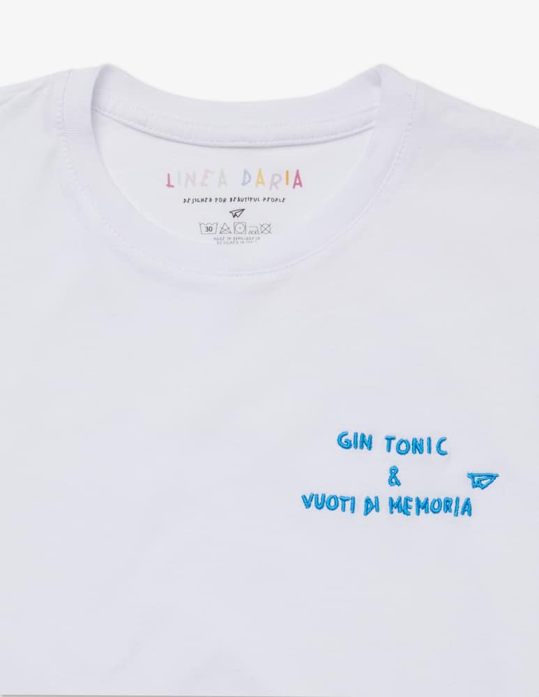 Linea Daria T-shirt Gin tonic & vuoti di memoria - immagine 3 Linea Daria T-shirt Gin tonic & vuoti di memoria - immagine 3