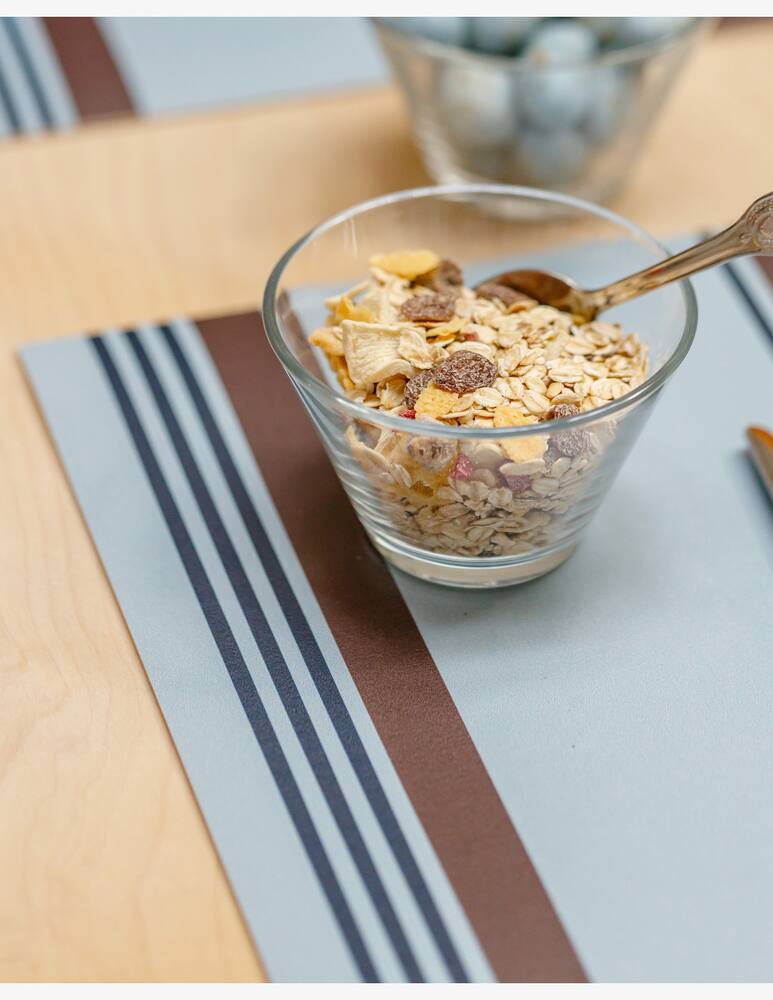 rinascente It's A Little Story Tovaglietta Stripes Chocolate 30X45