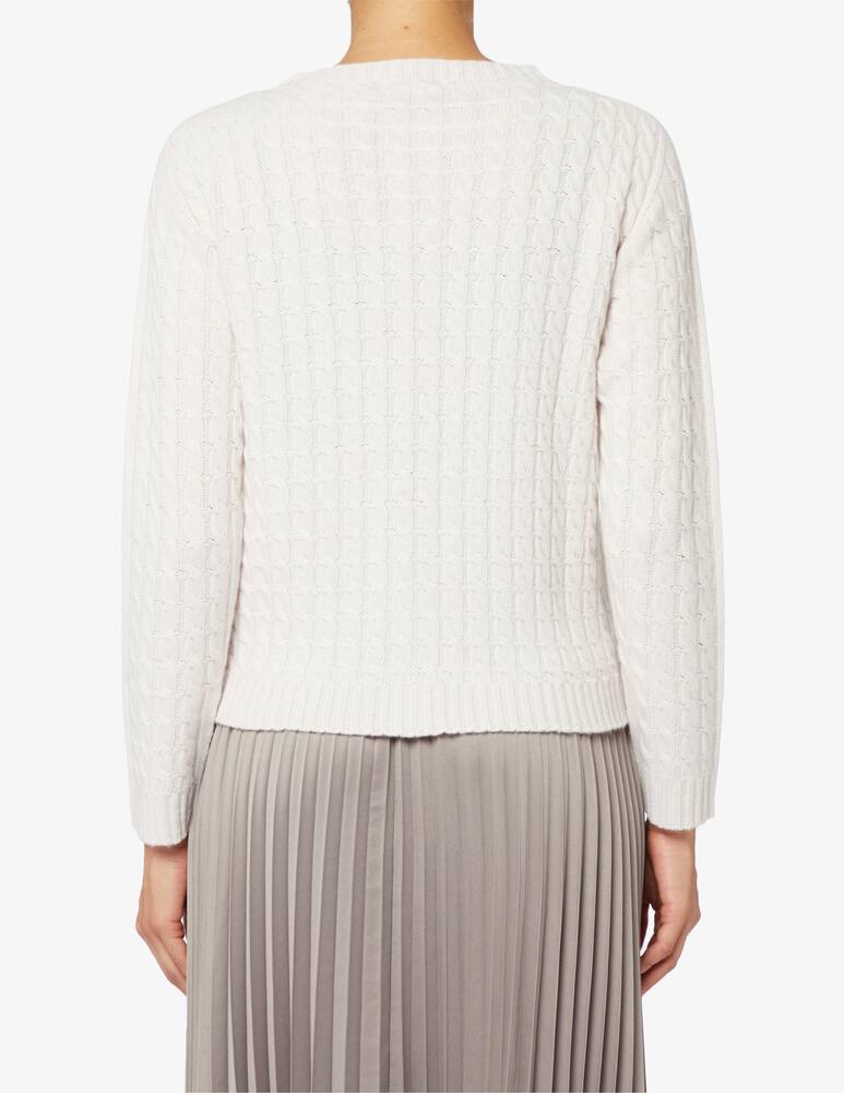 rinascente Elizabeth Ascot Sweater with braids