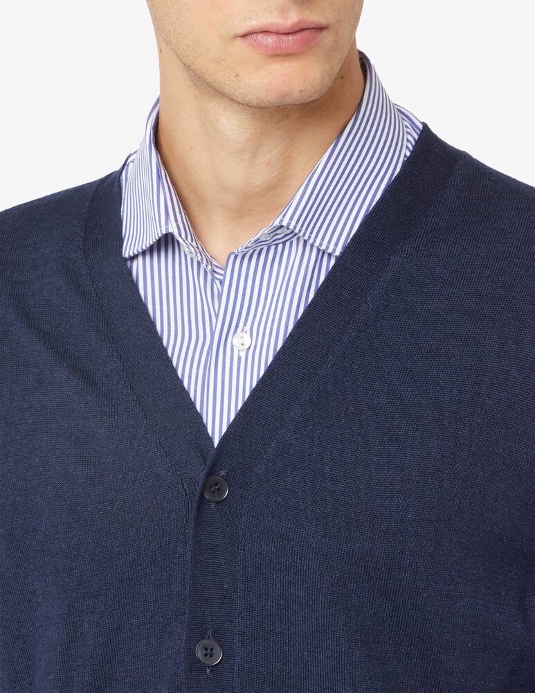 rinascente Rinascente Collection Gilet collo a v in lana seta e cashmere f17