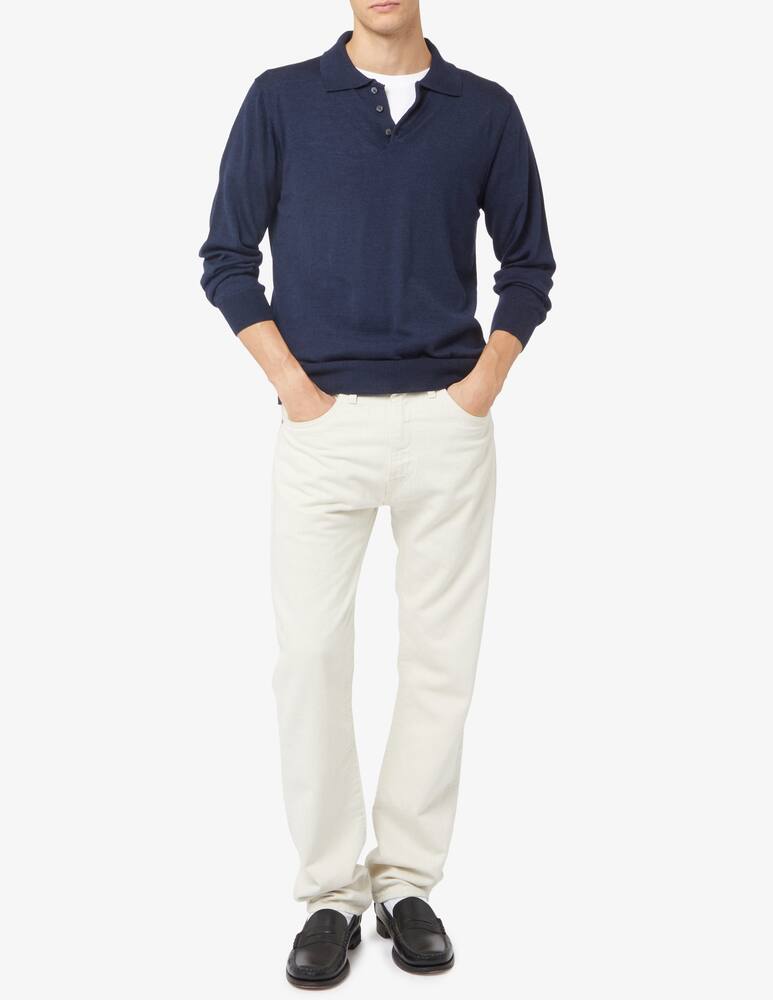 rinascente Rinascente Collection Polo in lana seta e cashmere f16